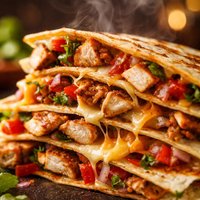 Grilled Chicken Quesadillas