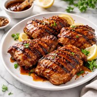 Grilled Chicken with Barbecue Sauce