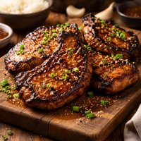 Grilled Chinese Pork Chops