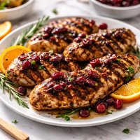 Grilled Cranberry Chicken