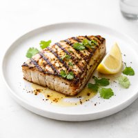 Grilled Cumin Marinated Swordfish