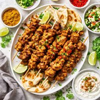 Grilled Curry Chicken Skewers