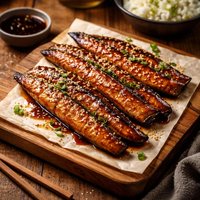 Grilled Eel with Teriyaki Glaze