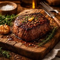 Grilled Fillet Steak with Herbs
