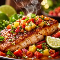 Grilled Fish Havana Style Pescado De Habana