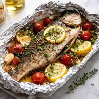 Grilled Fish in Foil