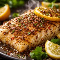 Grilled Fish with Cumin Lemon Rub