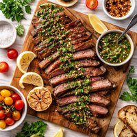 Grilled Flat Iron Steak