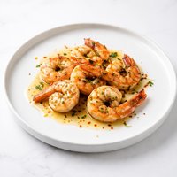 Grilled Garlic Shrimp with Saffron