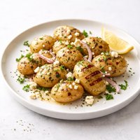 Grilled Greek New Potatoes