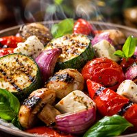 Grilled Greek Vegetables