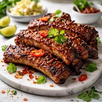 Grilled Hot and Spicy Ribs