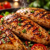 Grilled Italian Chicken Breasts
