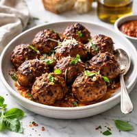 Grilled Italian Meatballs