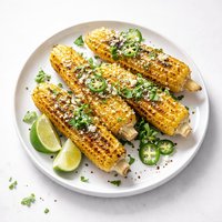 Grilled Jalapeno Lime Corn on the Cob