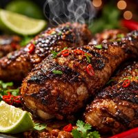 Grilled Jamaican Jerk Chicken