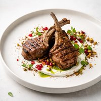 Grilled Lamb Chops Desert Style