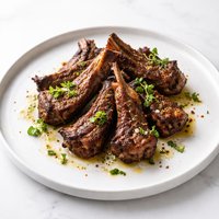 Grilled Lamb Riblets