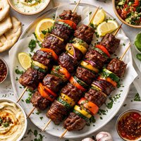 Grilled Lamb Skewers
