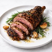 Grilled Leg of Lamb with Garlic and Rosemary