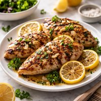 Grilled Lemon Garlic Chicken