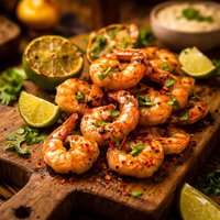 Grilled Lime Shrimp