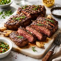 Grilled Marinated Steaks
