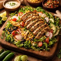 Grilled Mexican Chicken Salad