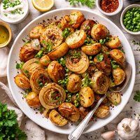 Grilled Onion Potatoes