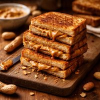 Grilled Peanut Butter Sandwiches