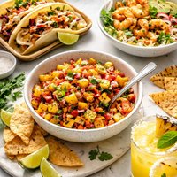 Grilled Pineapple Salsa Three Ways