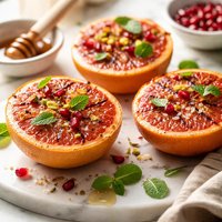 Grilled Pink Grapefruit
