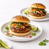 Grilled Pork Burgers Indochine