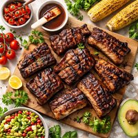 Grilled Pork Ribs