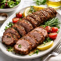 Grilled Pork Tenderloin with Italian Rub