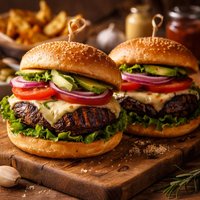Grilled Portabella Burgers