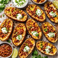 Grilled Potato Skins