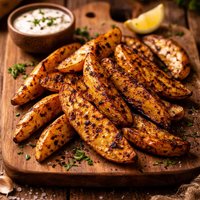Grilled Potato Wedges