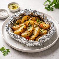 Grilled Potatoes in Foil