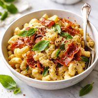 Grilled Prosciutto and Basil Mac N Cheese Sp5