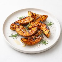 Grilled Pumpkin with Rosemary and Sea Salt