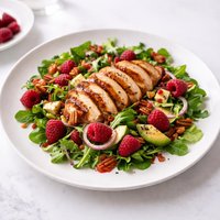 Grilled Raspberry Chicken Salad