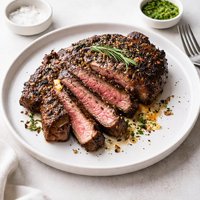 Grilled Rib Eye Steaks