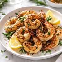 Grilled Rosemary Garlic Shrimp