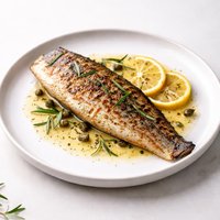 Grilled Rosemary Trout with Lemon Butter