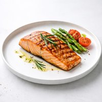 Grilled Salmon with Rosemary Sbd