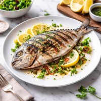 Grilled Sea Bream