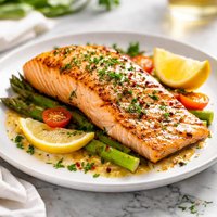 Grilled Severn Salmon