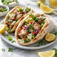 Grilled Shark Pitas