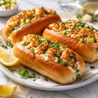 Grilled Shrimp Rolls